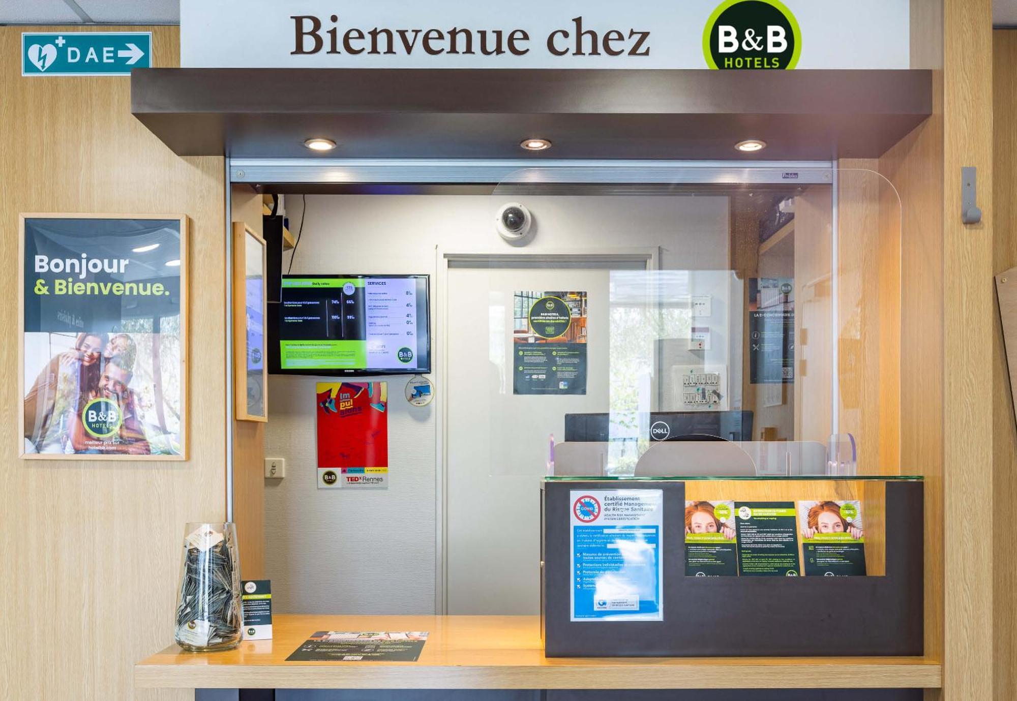 B&B Hotel Rennes Ouest Villejean エクステリア 写真